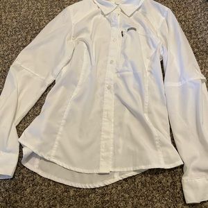 Columbia hiking button up, XS